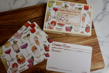 Load image into Gallery viewer, Cocktail Recipe Card Set