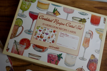 Load image into Gallery viewer, Cocktail Recipe Card Set