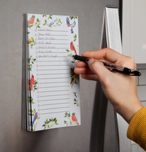 Load image into Gallery viewer, Birdsong Magnetic Notepad