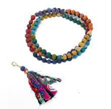 Load image into Gallery viewer, Chakra Tassel Necklace / Bracelet