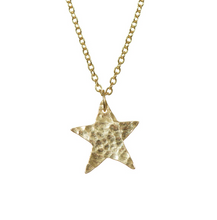 Load image into Gallery viewer, Gold Star Pendant