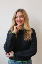 Load image into Gallery viewer, Evergreen Edge Knit Sweater
