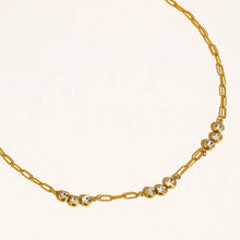 Load image into Gallery viewer, Éclaire Station Chain Necklace
