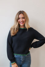 Load image into Gallery viewer, Evergreen Edge Knit Sweater
