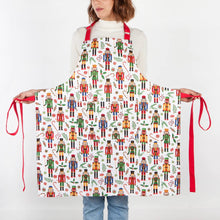 Load image into Gallery viewer, Nutcracker Christmas Apron
