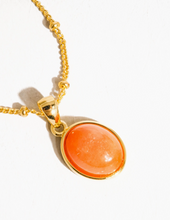 Load image into Gallery viewer, Caillou 18K Gold Natural Stone Necklace

