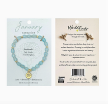 Load image into Gallery viewer, Birth Flower Bracelet
