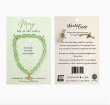 Load image into Gallery viewer, Birth Flower Bracelet

