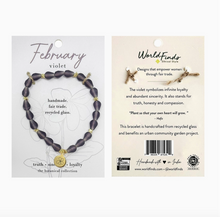 Load image into Gallery viewer, Birth Flower Bracelet
