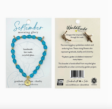 Load image into Gallery viewer, Birth Flower Bracelet
