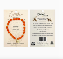 Load image into Gallery viewer, Birth Flower Bracelet
