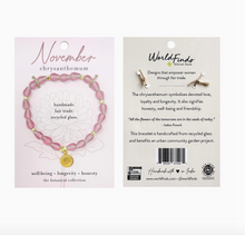 Load image into Gallery viewer, Birth Flower Bracelet
