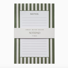 Load image into Gallery viewer, Striped Notepad
