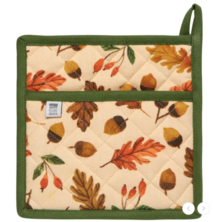 Oak and Acorn Potholder