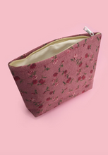Load image into Gallery viewer, Floral Cosmetic Pouch Bag
