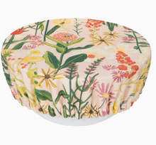 Load image into Gallery viewer, Bees and Blooms Bowl Covers- Set of 2
