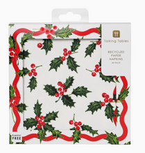 Load image into Gallery viewer, Holly Napkins
