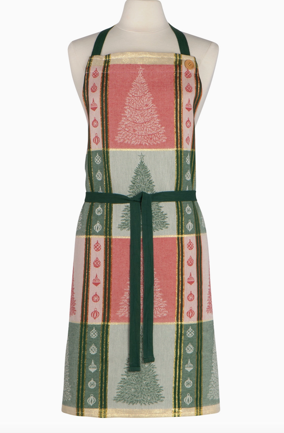 Festive Fir Christmas Jacquard Apron