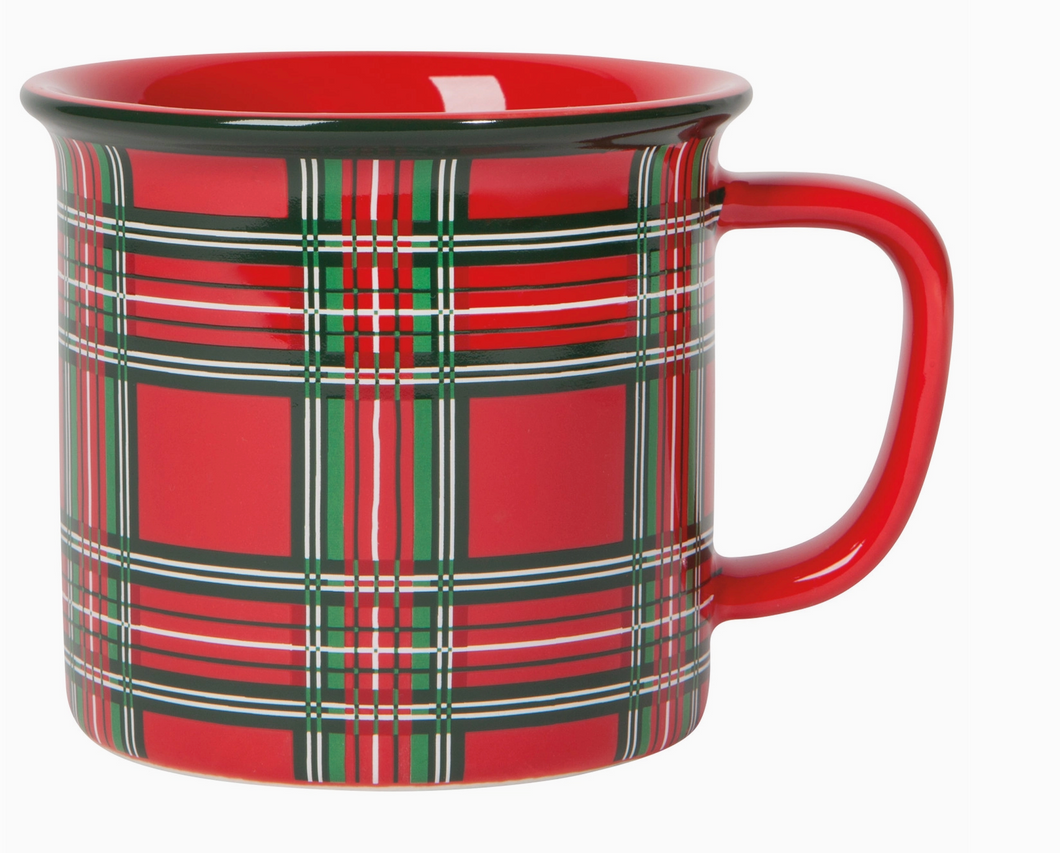 Tartan Plaid Christmas Heritage Mug