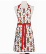 Load image into Gallery viewer, Nutcracker Christmas Apron
