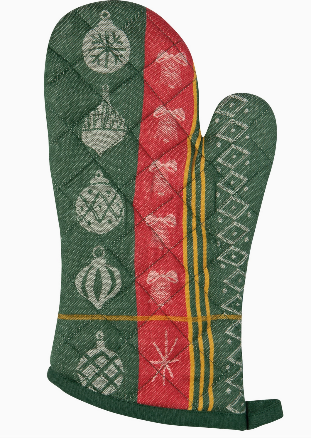 Festive Fir Jacquard Christmas Mitt