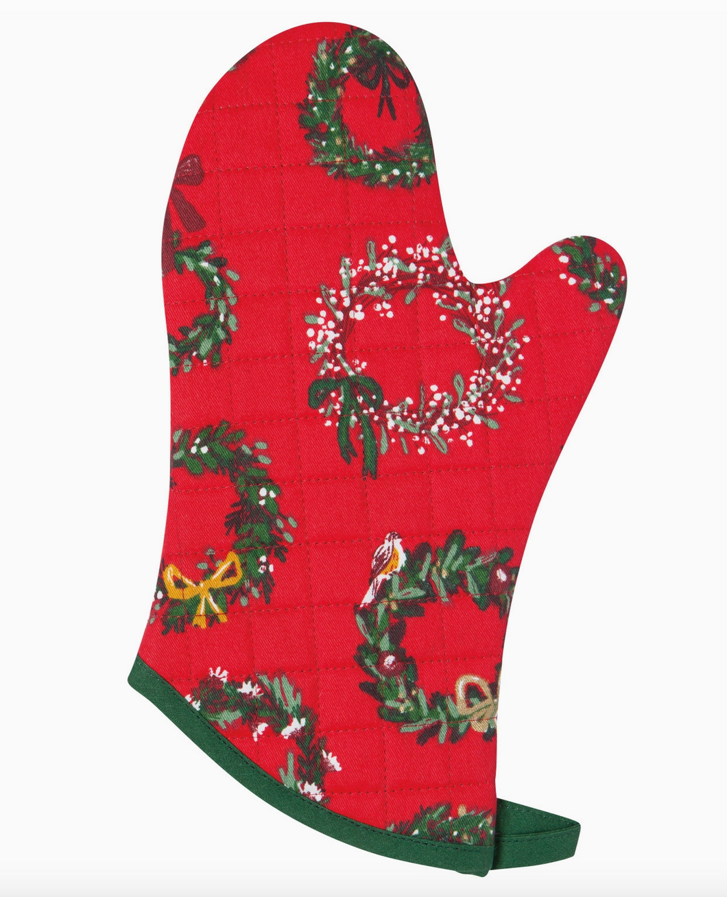Wreaths Christmas Oven Mitt