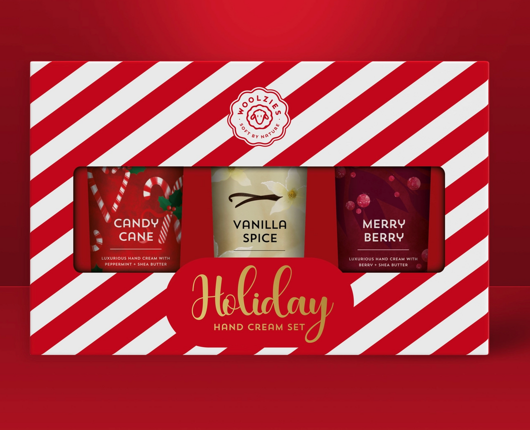 Holiday Hand Cream Trio | Shea Butter Gift Set