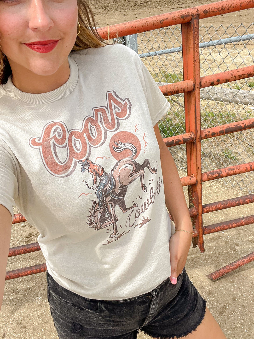 The Coors Cowboy Top