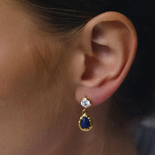 Load image into Gallery viewer, Lazuli Lapis Earrings
