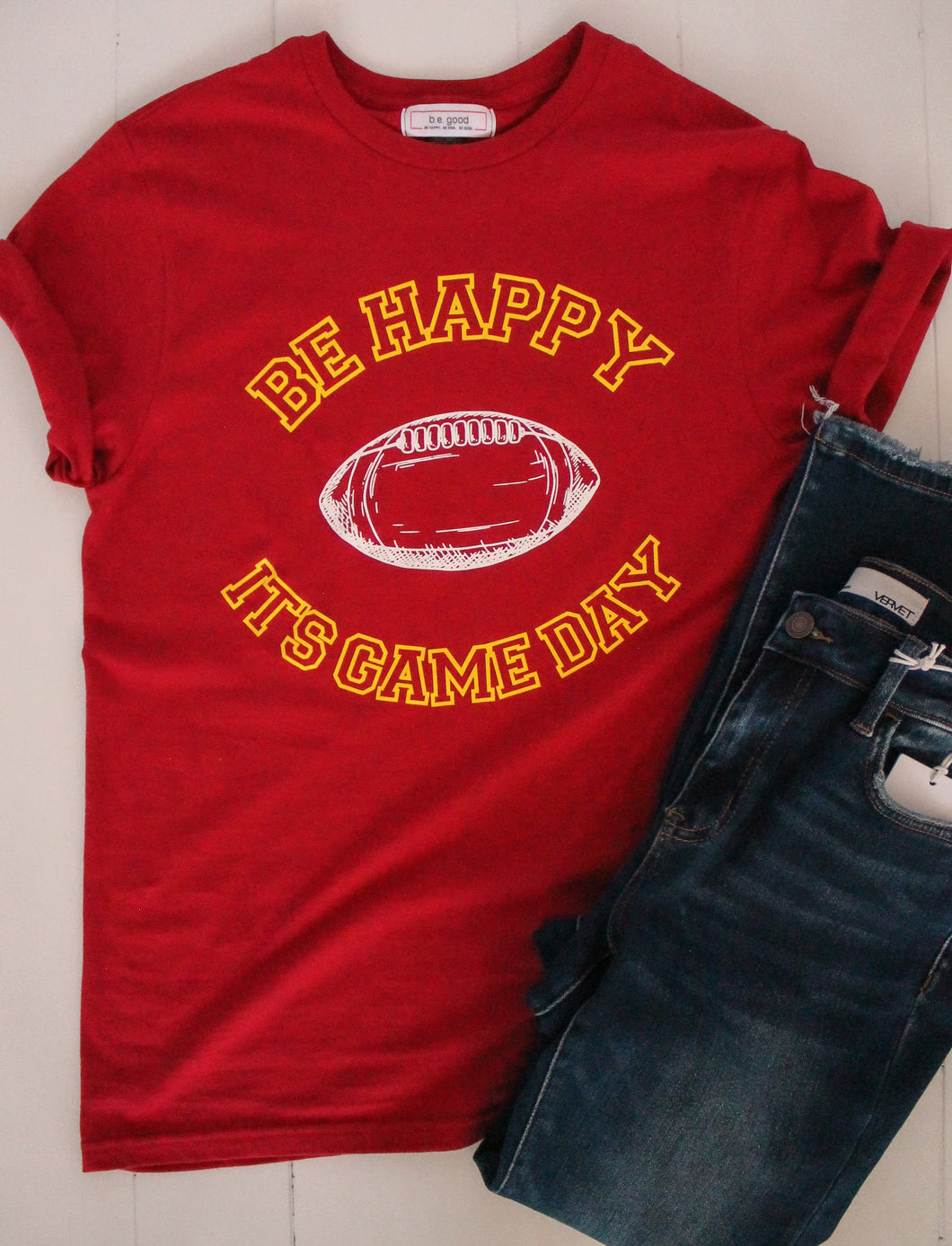 Be Happy, It's Game Day T-shirt