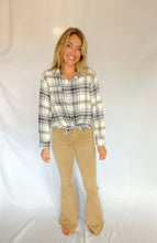 Load image into Gallery viewer, The Frannie Flannel Top
