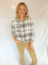 Load image into Gallery viewer, The Frannie Flannel Top
