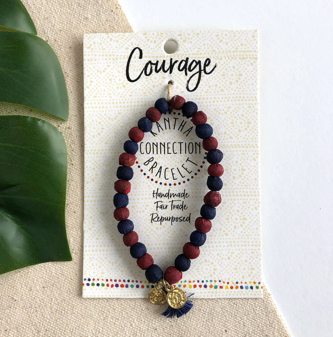 Kantha Connection Bracelet | Courage