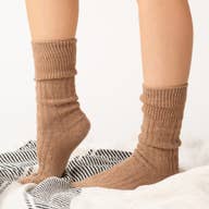 The Essential Cable Knit Sock