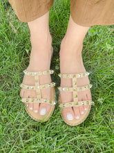 Load image into Gallery viewer, Summer Studded Sandals
