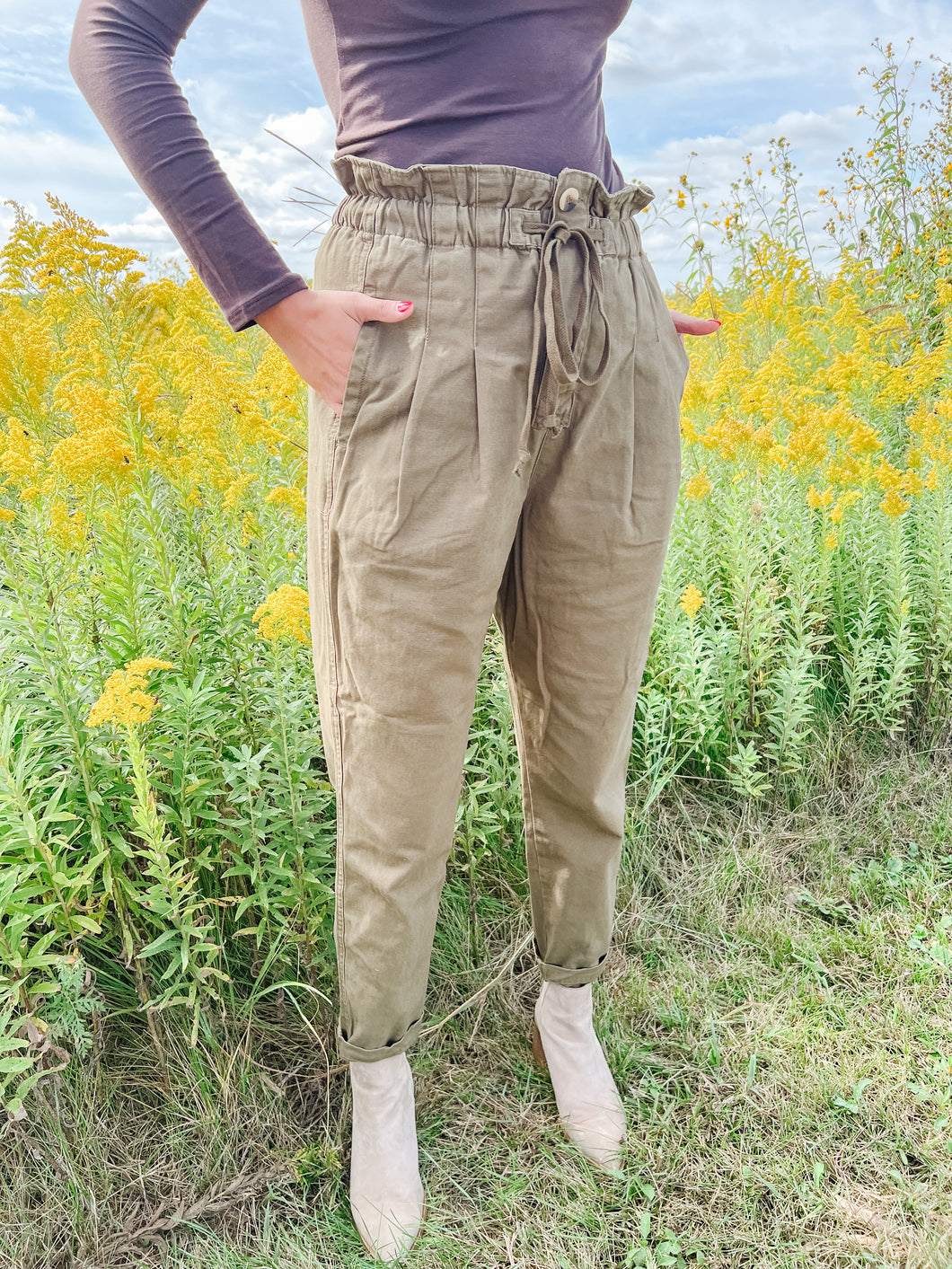 The Happy Trails Paperbag Pants